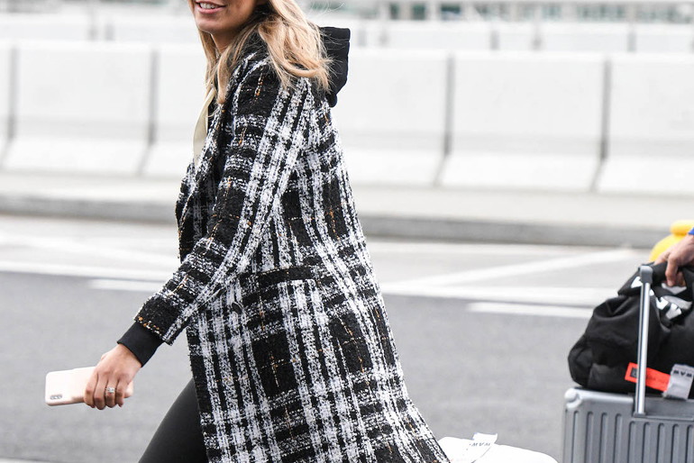 Sandra Kubicka wita swojego chłopaka pocałunkami na lotnisku