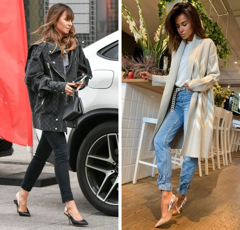 Anna Lewandowska i Natalia Siwiec w podobnych szpilkach