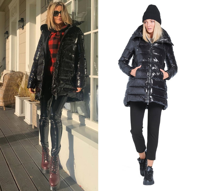 Małgorzata Rozenek w puchowej kurtce