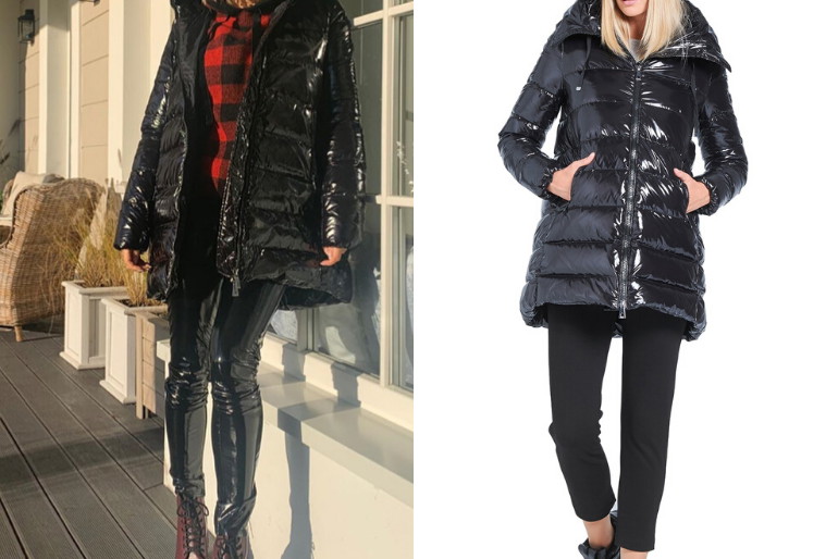 Małgorzata Rozenek w puchowej kurtce