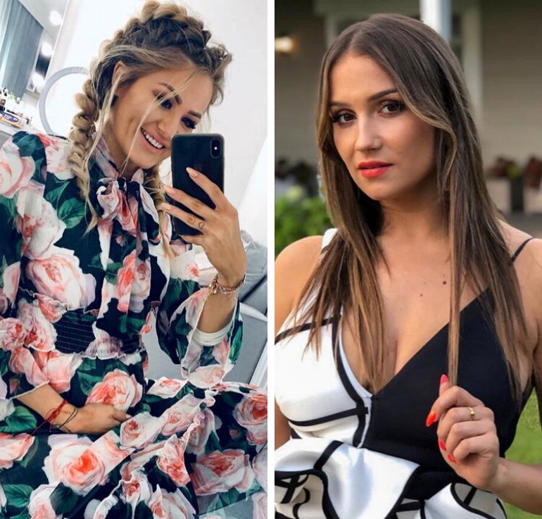 Ewa Mrozowska i Sylwia Bomba