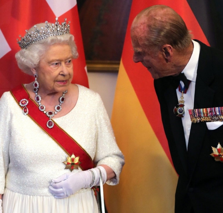 Królowa Elżbieta i książe Filip 3