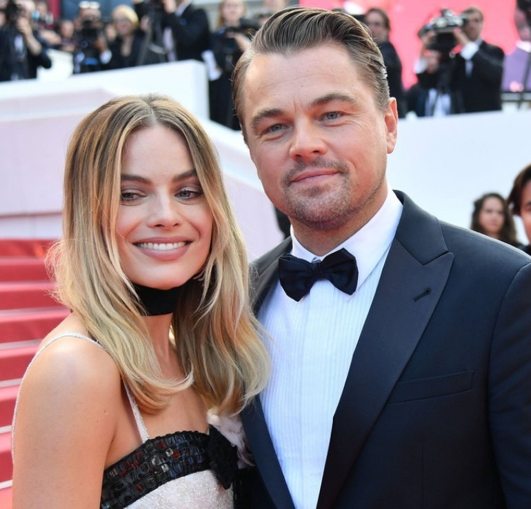 Robbie Margot Leonardo DiCaprio