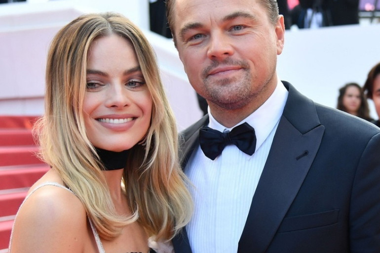 Robbie Margot Leonardo DiCaprio