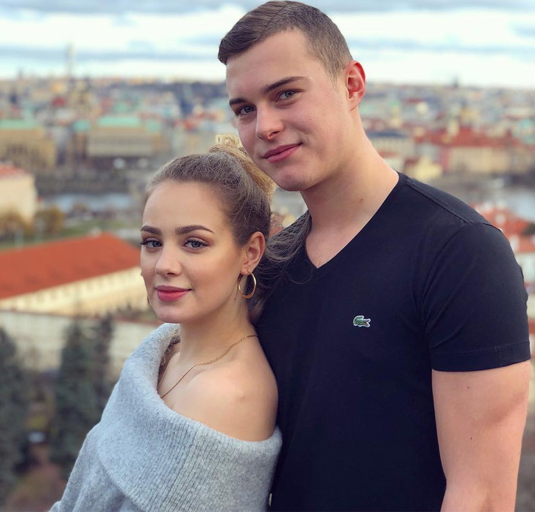 Wiktoria Gąsiewska i Adam Zdrójkowski