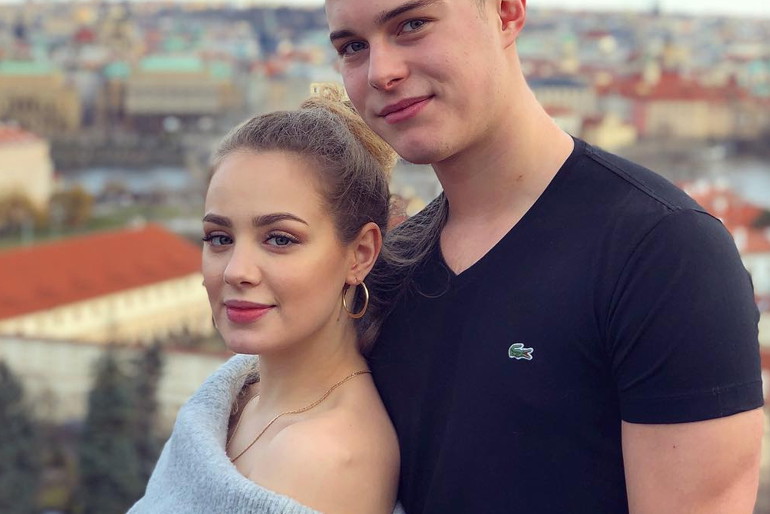 Wiktoria Gąsiewska i Adam Zdrójkowski