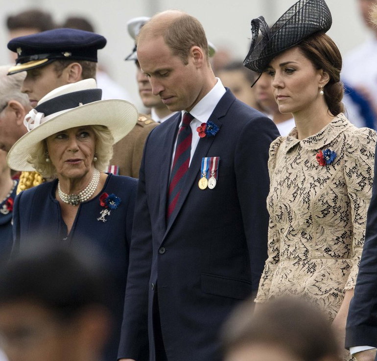 Camilla - relacje z Harry'm i Williamem