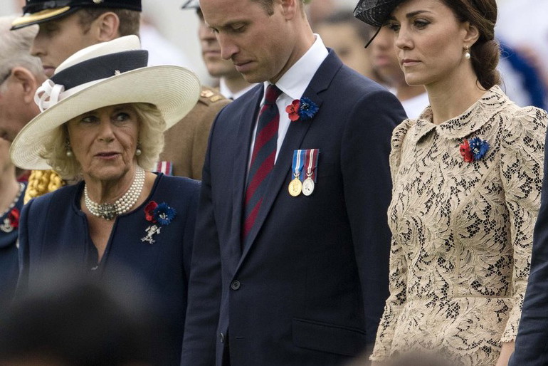 Camilla - relacje z Harry'm i Williamem