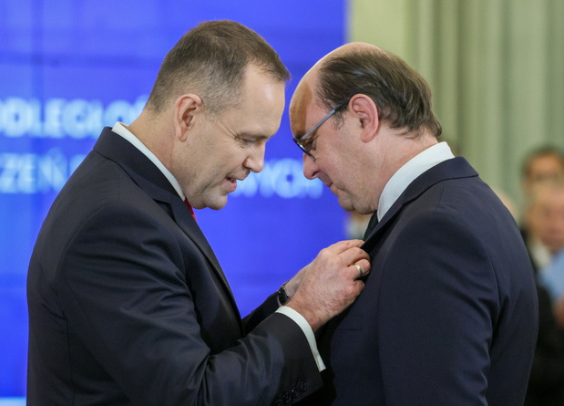 Adam Woronowicz Uroczystość wręczenia odznaczeń państwowych przez Prezydenta RP w Pałacu Prezydenckim