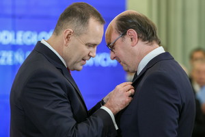 Adam Woronowicz Uroczystość wręczenia odznaczeń państwowych przez Prezydenta RP w Pałacu Prezydenckim