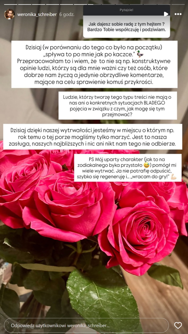 Żona Łukasza Schreibera