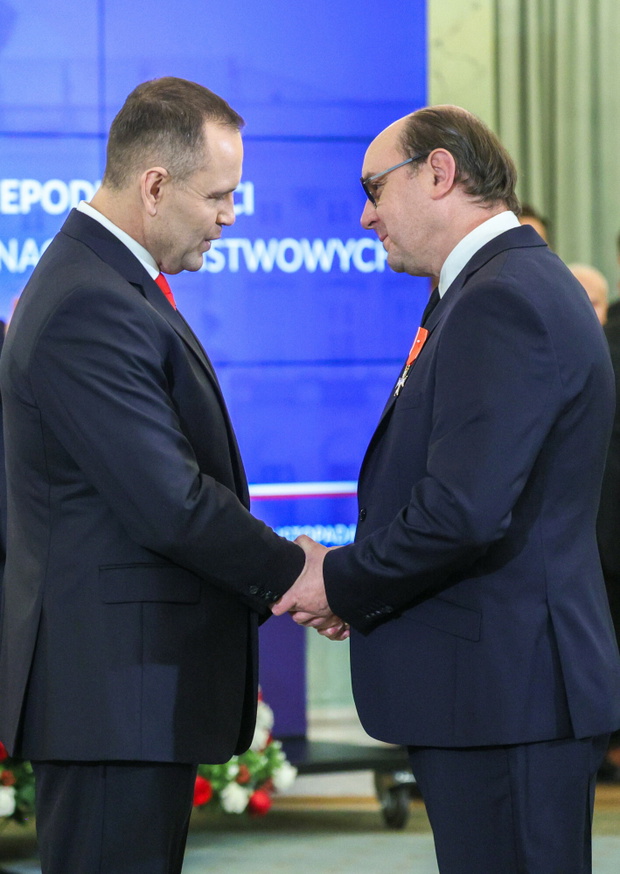 Adam Woronowicz Uroczystość wręczenia odznaczeń państwowych przez Prezydenta RP w Pałacu Prezydenckim