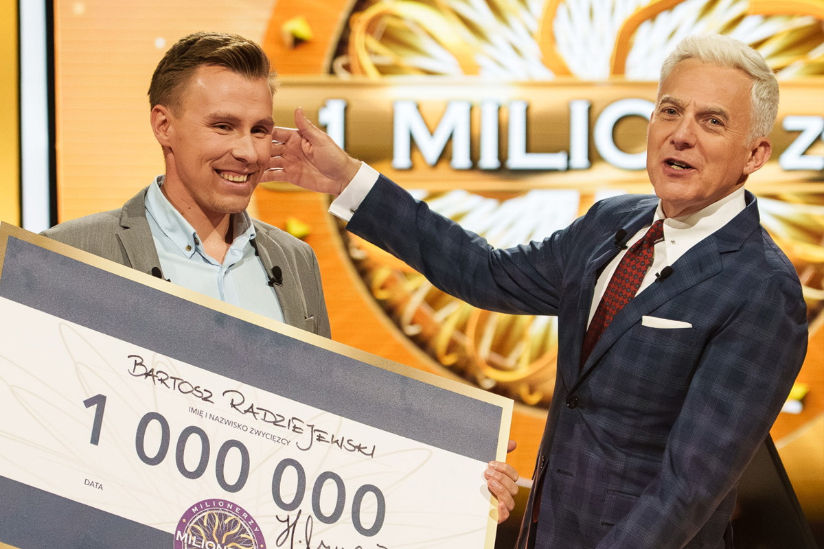Bartosz Radziejewski wygrał milion w „Milionerach”. Kim jest nowy polski milioner?