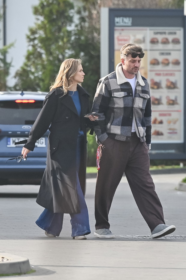 Agnieszka Kaczorowska i Marcin Rogacewicz