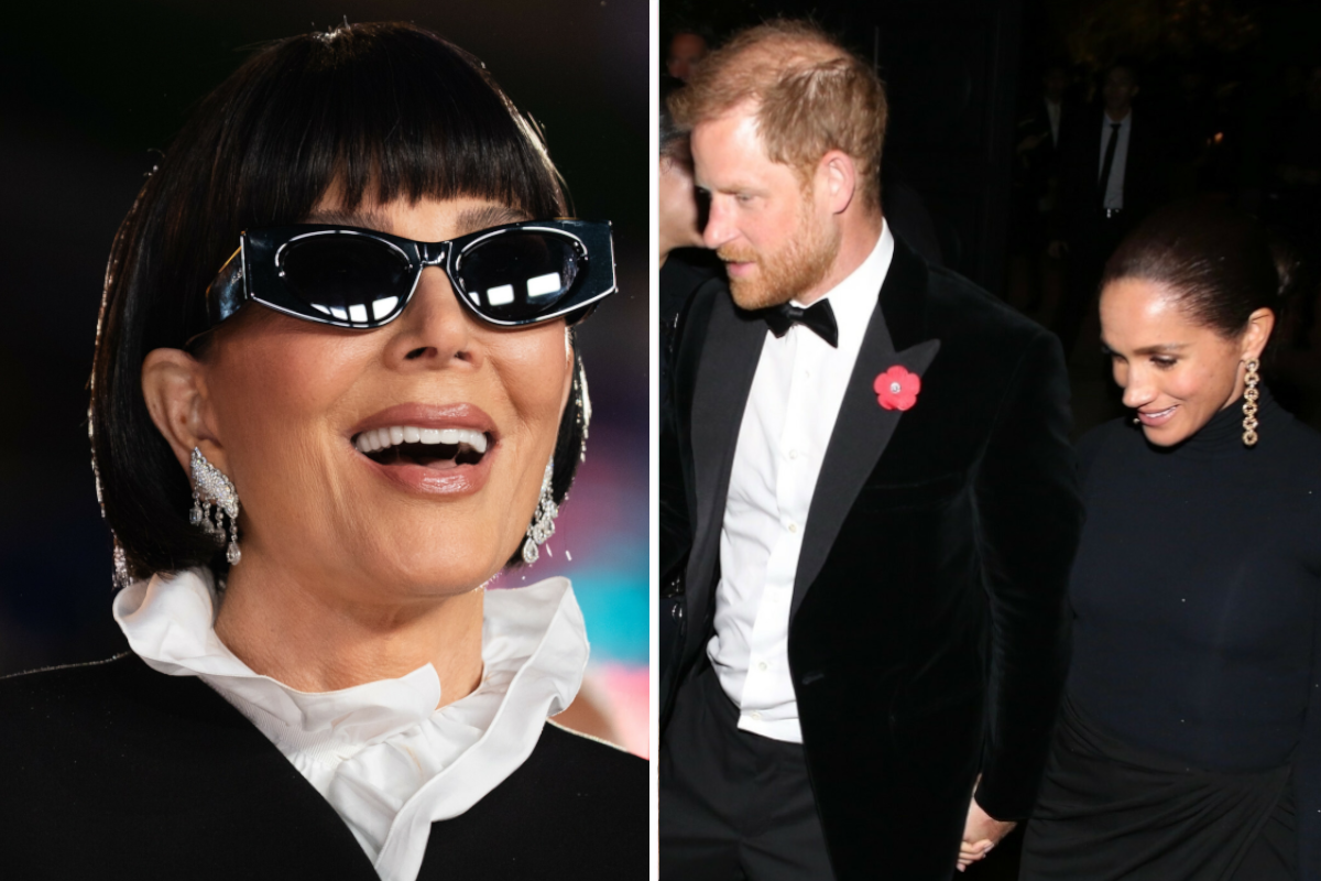Rodzina królewska drwi z Harry'ego i Meghan za obecność na urodzinach Kris Jenner? Reakcja Kardashianek wymowna