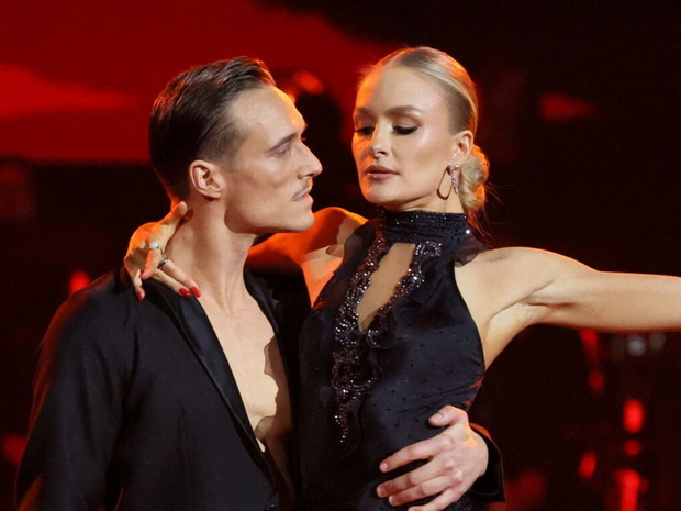 Maurycy Popiel w finale "TzG" rozpalił parkiet.