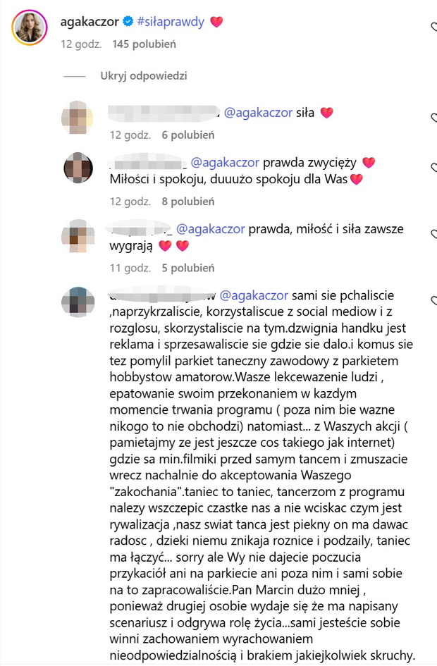 Agnieszka Kaczorowska odpowiada Rogacewiczowi