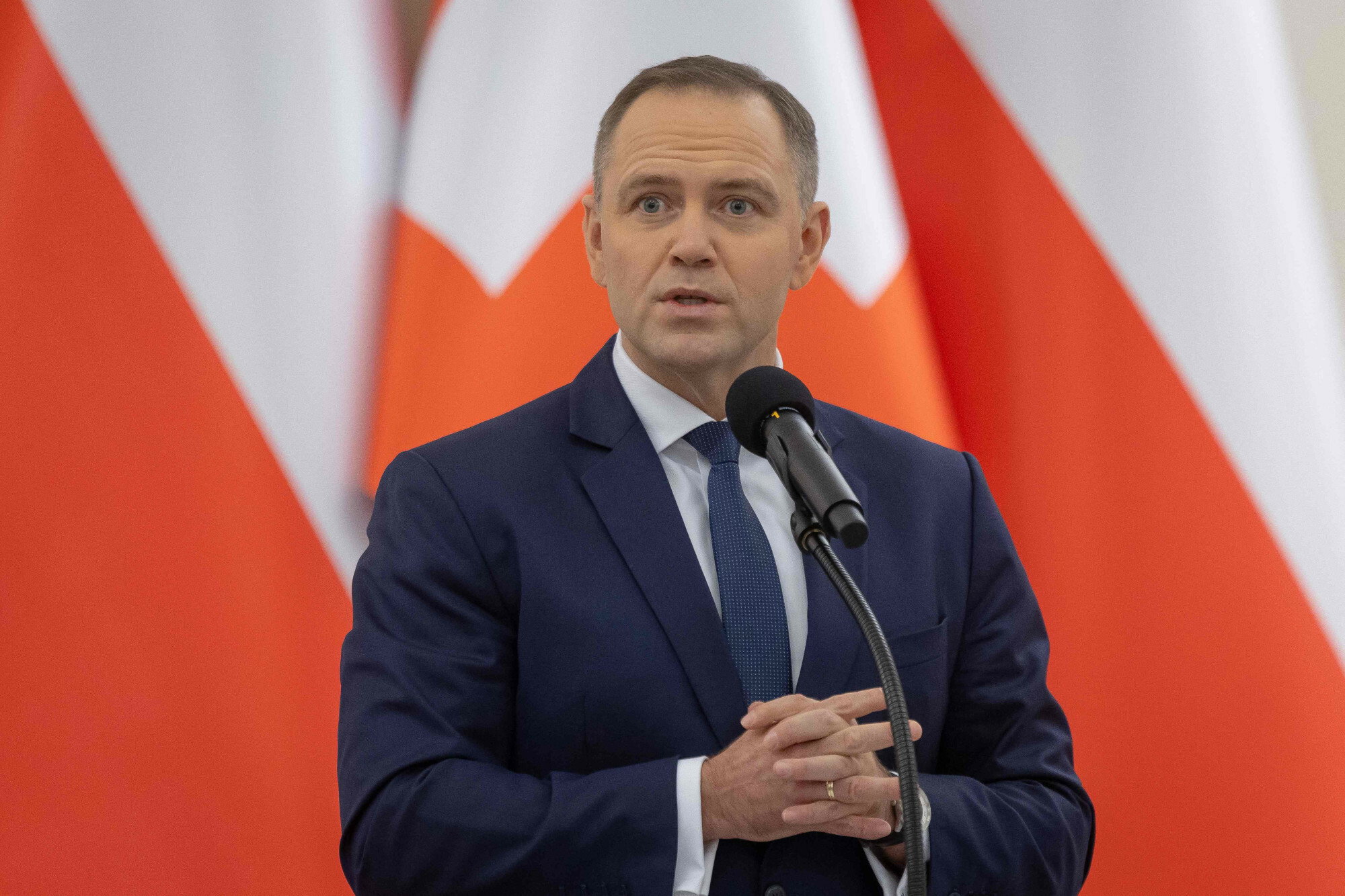 Groźby wobec Karola Nawrockiego. 19-latek zatrzymany