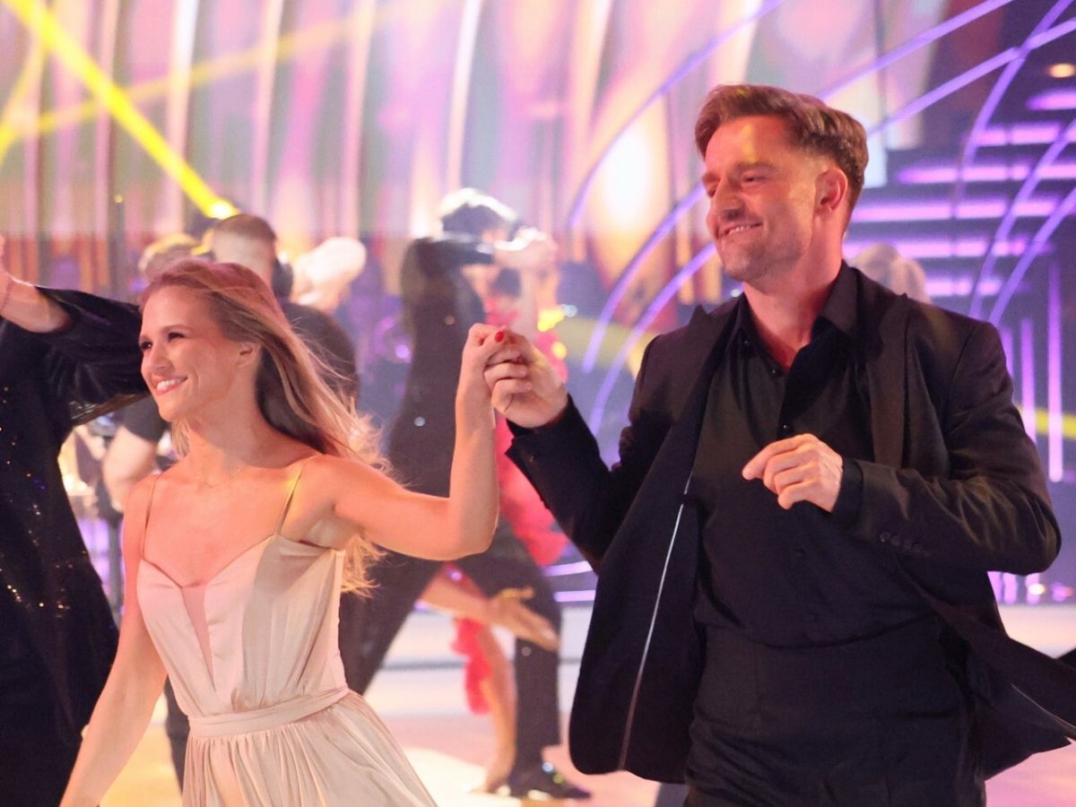 A jednak! Agnieszka Kaczorowska i Marcin Rogacewicz pojawili się na finale "Tańca z Gwiazdami" fot. Wojciech Olkusnik/East News