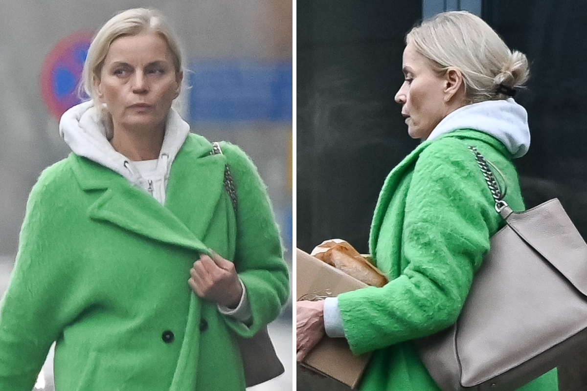 Dawno niewidziana naturalna Małgorzata Foremniak mknie ulicami Warszawy. Nowe zdjęcia paparazzi