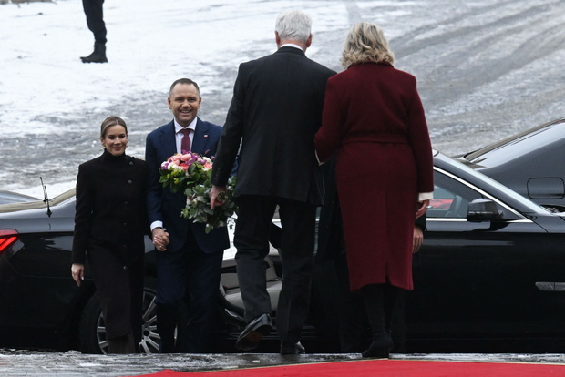 Prezydent Nawrocki z żoną Martą Nawrocką