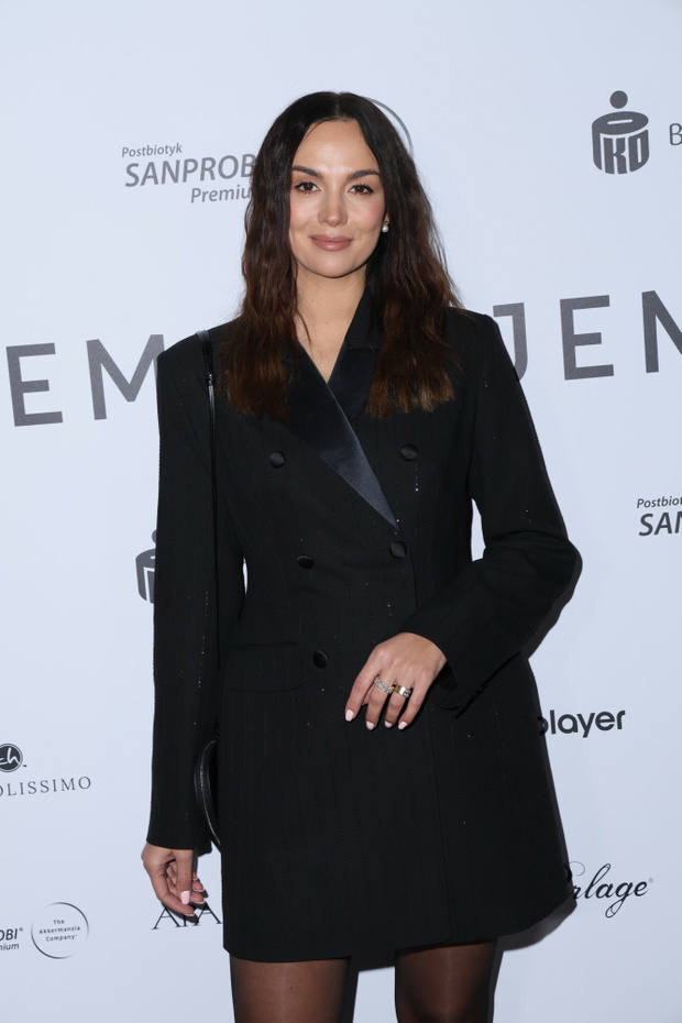 Paulina Krupińska zadała szyku na pokazie Łukasza Jemioła