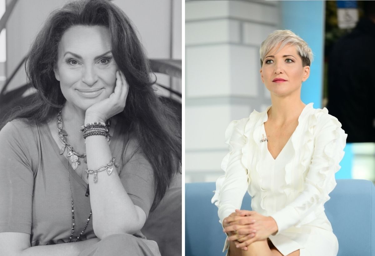 Magda Steczkowska żegna Agnieszkę Maciąg. Jej wpis wyciska z oczu łzy fot. Wojciech Olkusnik/East News; Wojciech Olszanka/Dzien Dobry TVN/East News