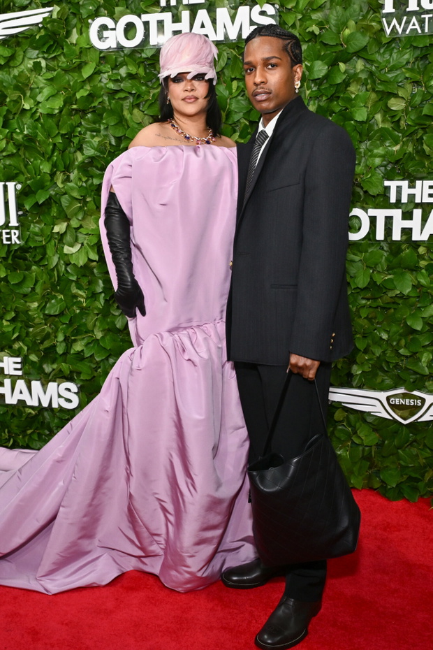 Rihanna i  A$AP Rocky na gali The Gotham Film fot. Evan Agostini/Invision/East News