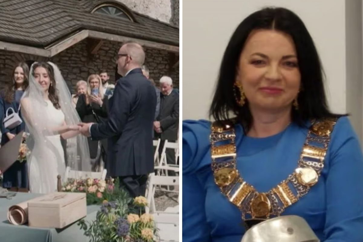 Anna Pilarczyk udzielała ślubu uczestnikom "ŚOPW". Teraz przerywa milczenie fot. screen "Ślub od pierwszego wejrzenia"; Facebook/Anna Pilarczyk