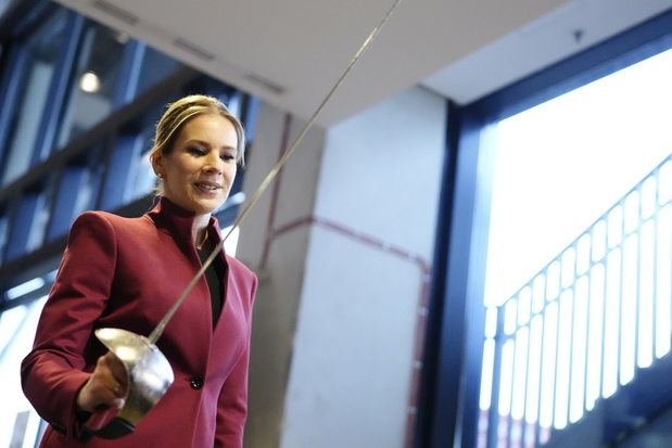 Marta Nawrocka na Kiermaszu Dobroczynnym