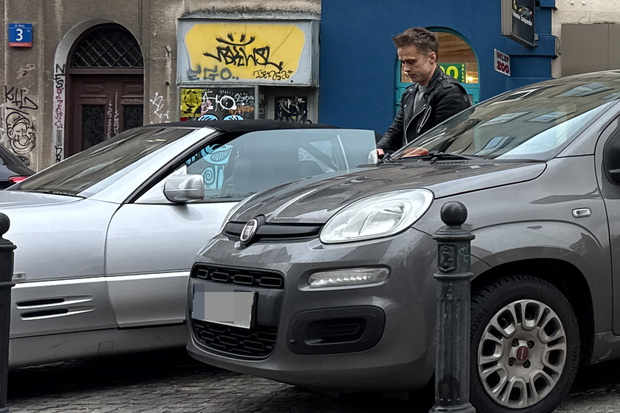 Maciej Zakościelny i Sara Janicka na spotkaniu