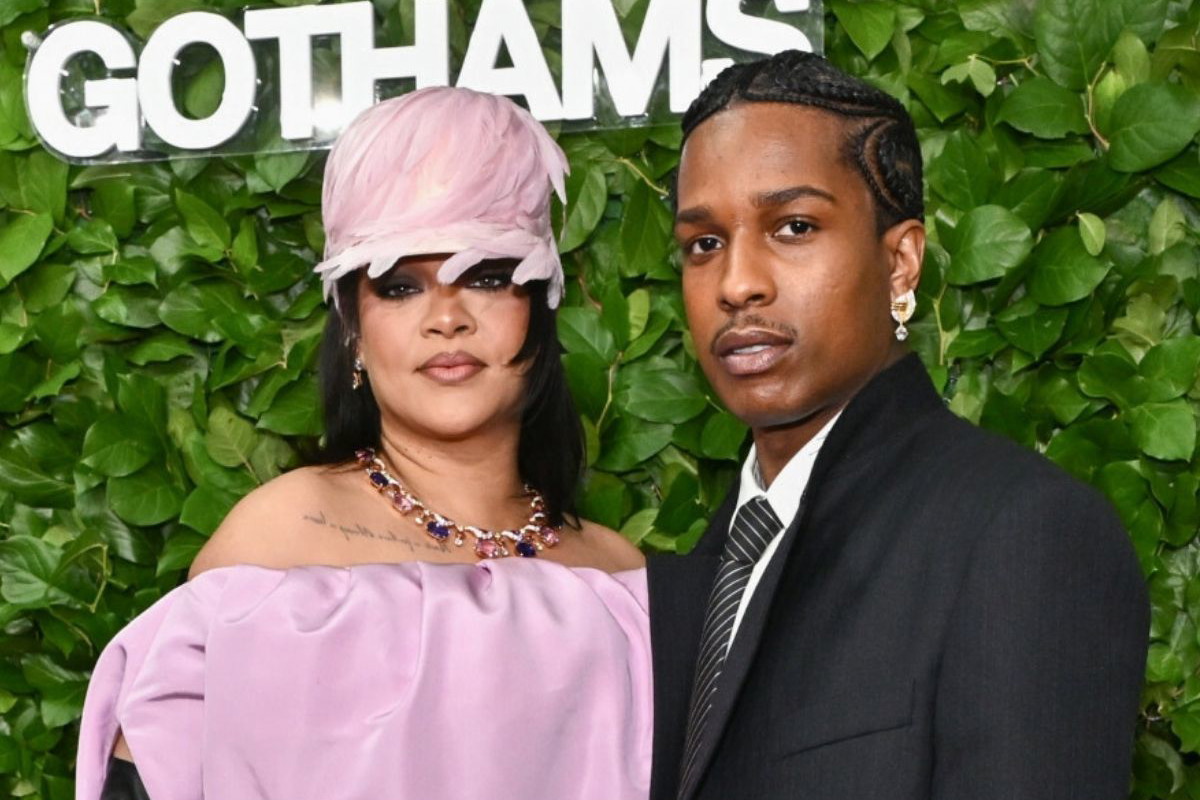 Rihanna i A$AP Rocky na gali rozdania nagród. Gwiazda zaskoczyła stylizacją fot. Evan Agostini/Invision/East News