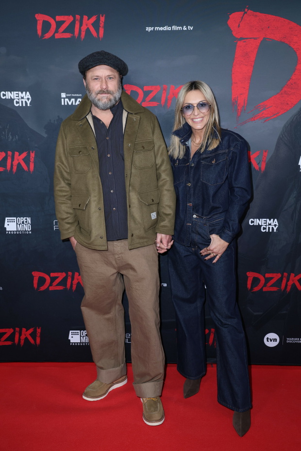 Leszek Lichota z nową partnerką. Szokujące zdjęcia z premiery filmu