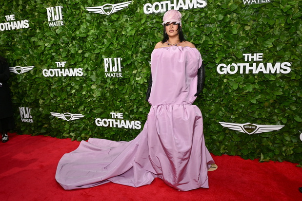 Rihanna i  A$AP Rocky na gali The Gotham Film fot. Evan Agostini/Invision/East News