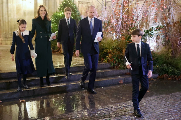Kolędowanie w Opactwie Westminsterskim z udziałem rodziny królewskiej