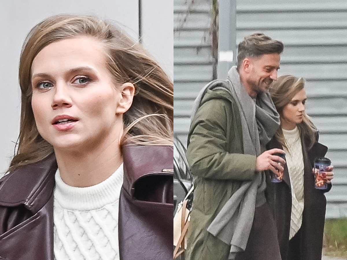 Agnieszka Kaczorowska i Marcin Rogacewicz nie kryją miłości na ulicy. Zdjęcia paparazzi