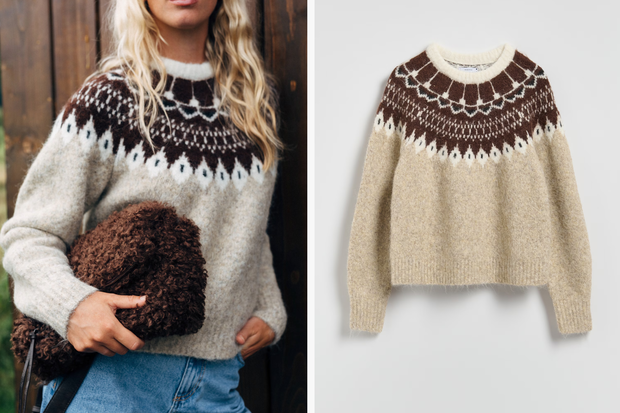 Modny sweter w norweskim stylu z Reserved za 99,99 złotych