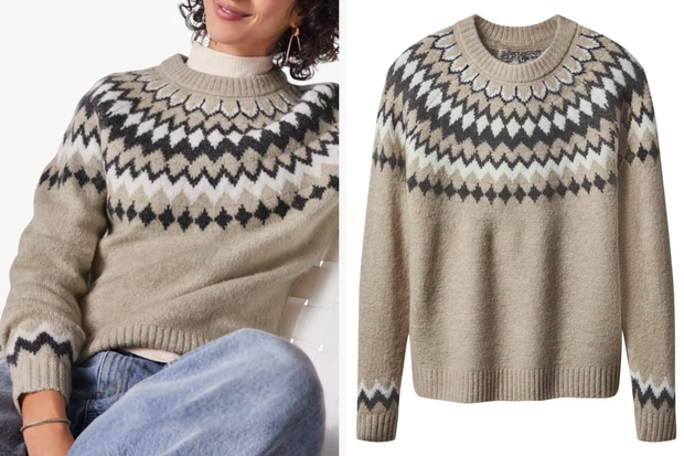 Modny sweter w norweskim stylu z Lidla za 49,99 złotych
