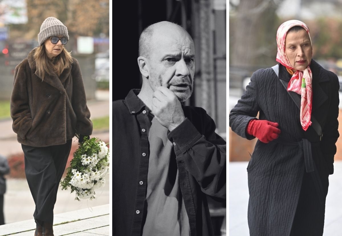 Pogrzeb Piotra Cieplaka. Tak gwiazdy żegnają znanego reżysera fot. AKPA/Jacek Kurnikowski; Pawel Wodzynski/East News
