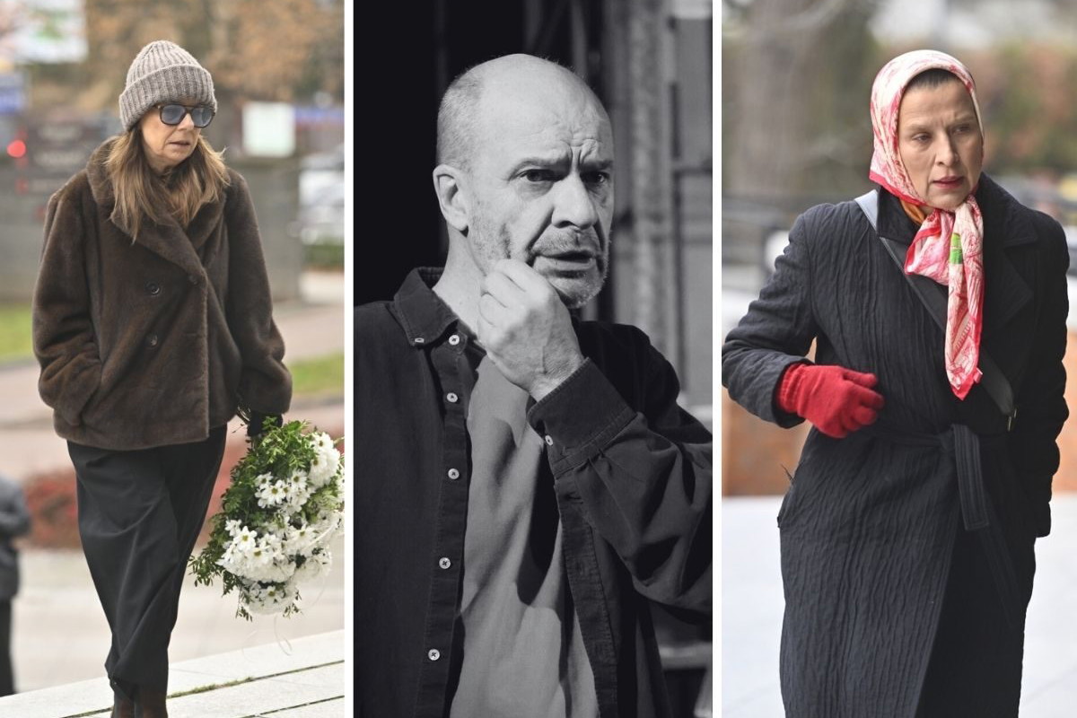 Pogrzeb Piotra Cieplaka. Tak gwiazdy żegnają znanego reżysera fot. AKPA/Jacek Kurnikowski; Pawel Wodzynski/East News