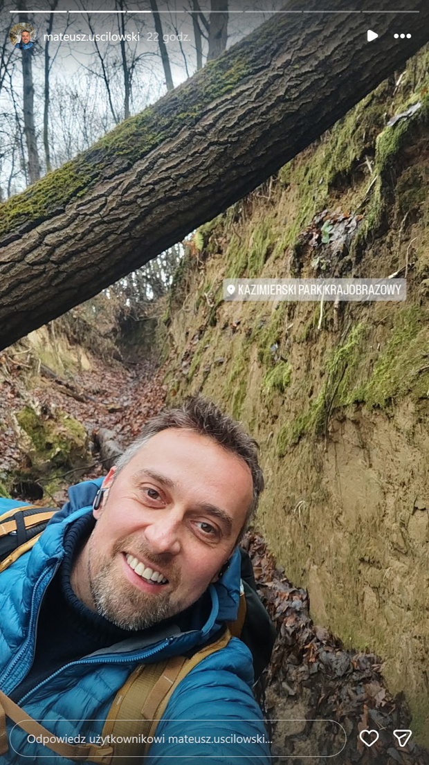 Mateusz z "Rolnik szuka żony"  wypoczywa bez Basi
