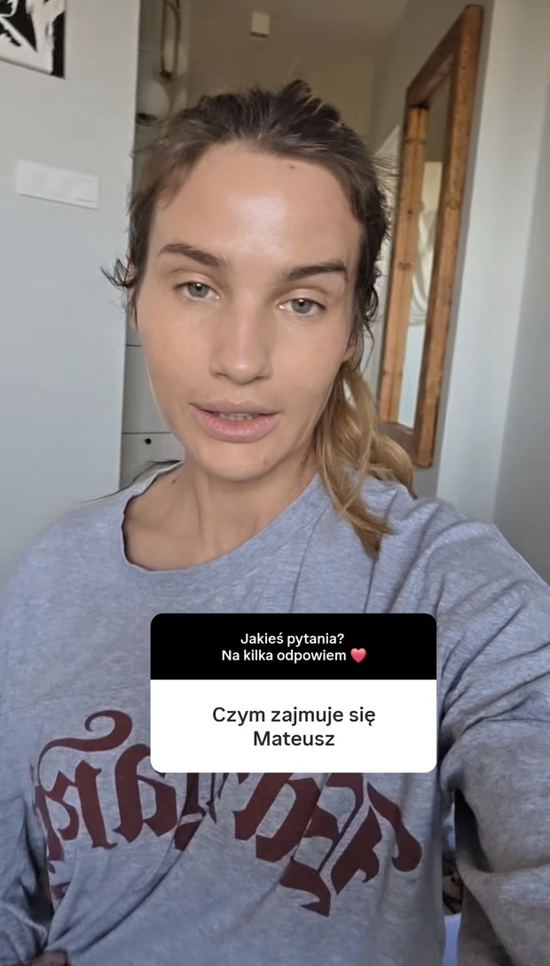 Karolina Gilon mówi, czym zajmuje się jej partner fot. Instagram @karolinagilonofficial