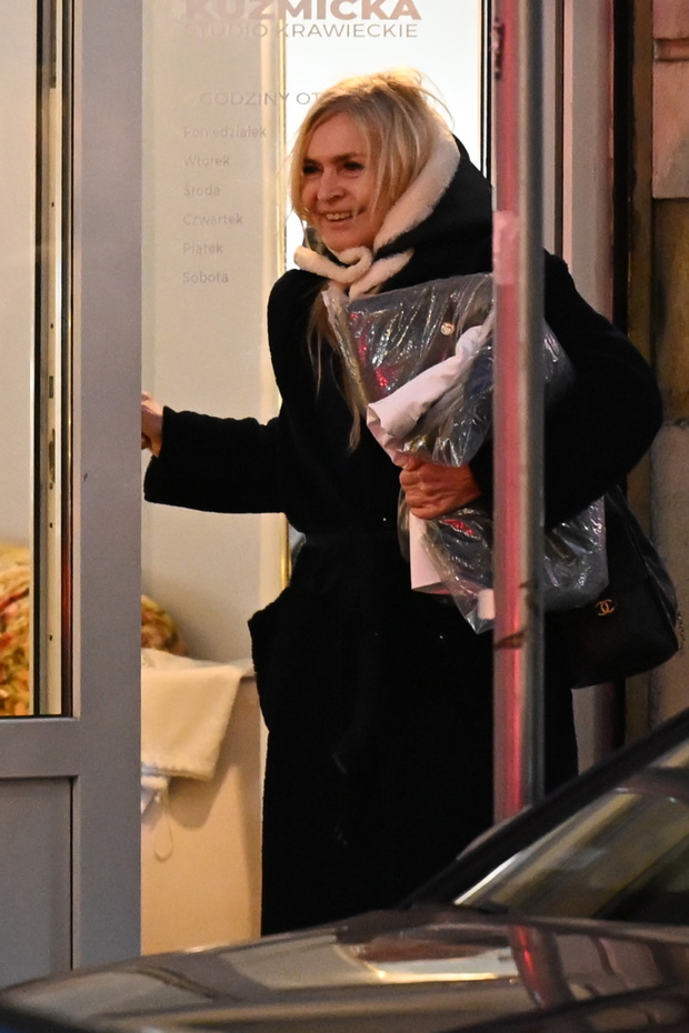 Monika Olejnik przyłapana przez paparazzi