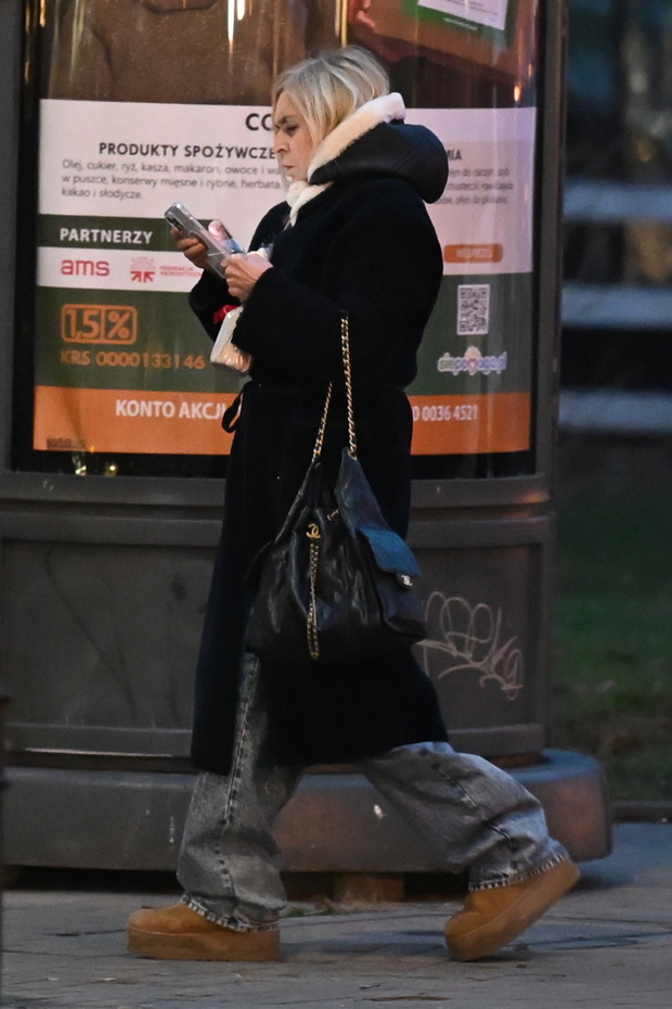 Monika Olejnik przyłapana przez paparazzi