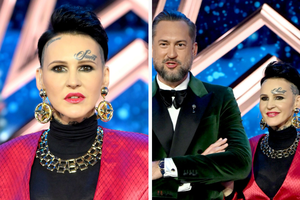 Agnieszka Chylińska w zaskakującej stylizacji. Tak promuje świąteczne wydanie "Mam Talent"