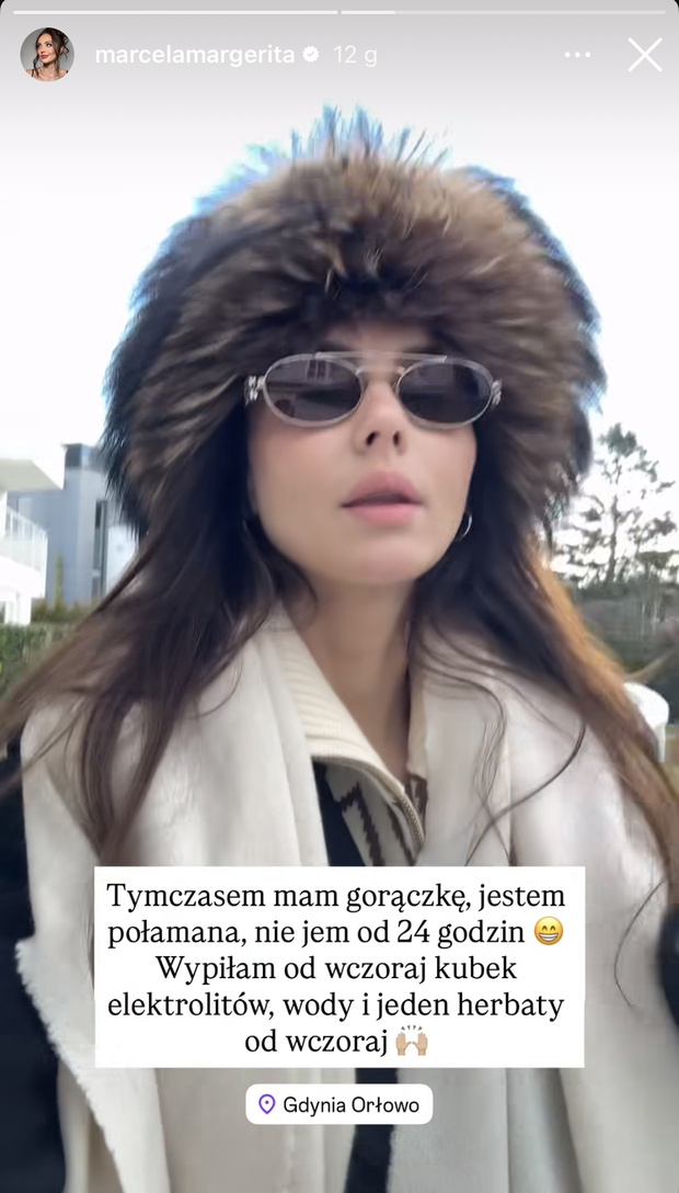 Marcela Leszczak w chorobie