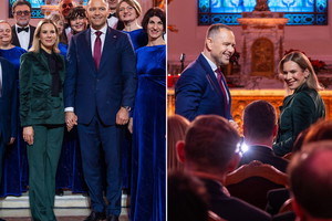 Para prezydencka na koncercie kolęd w Kozłówce