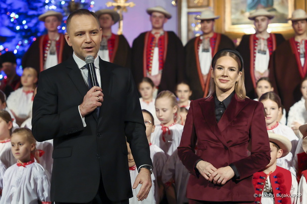 Para prezydencka na góralskim koncercie kolęd