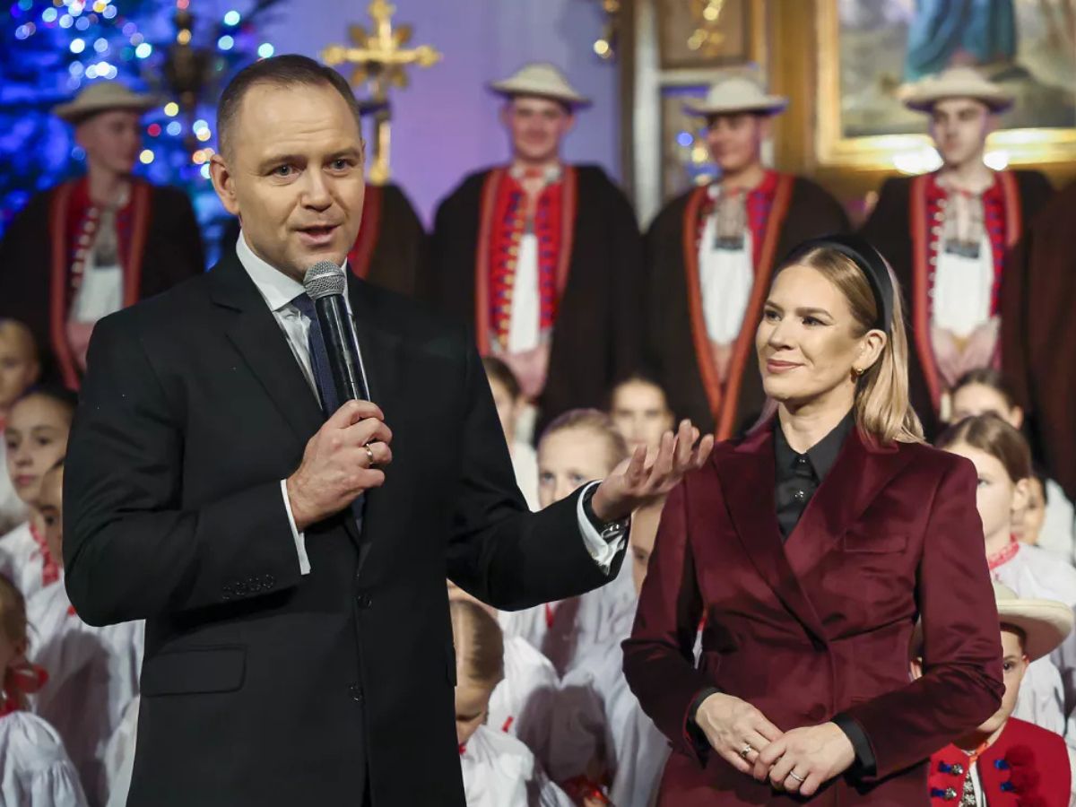 Para prezydencka na góralskim koncercie kolęd