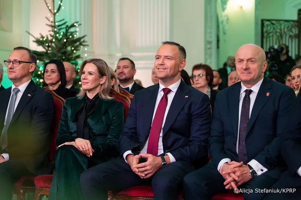 Para prezydencka na koncercie kolęd w Kozłówce
